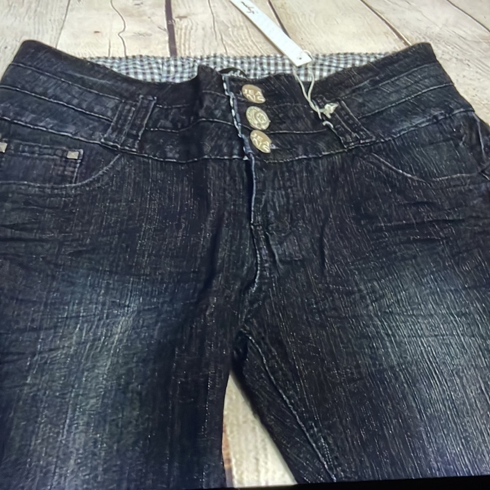 🆕Last one 🔥Super cute jeans 💕💕👖 New ! Maduzi Dark wash so cute - Picture 2 of 7